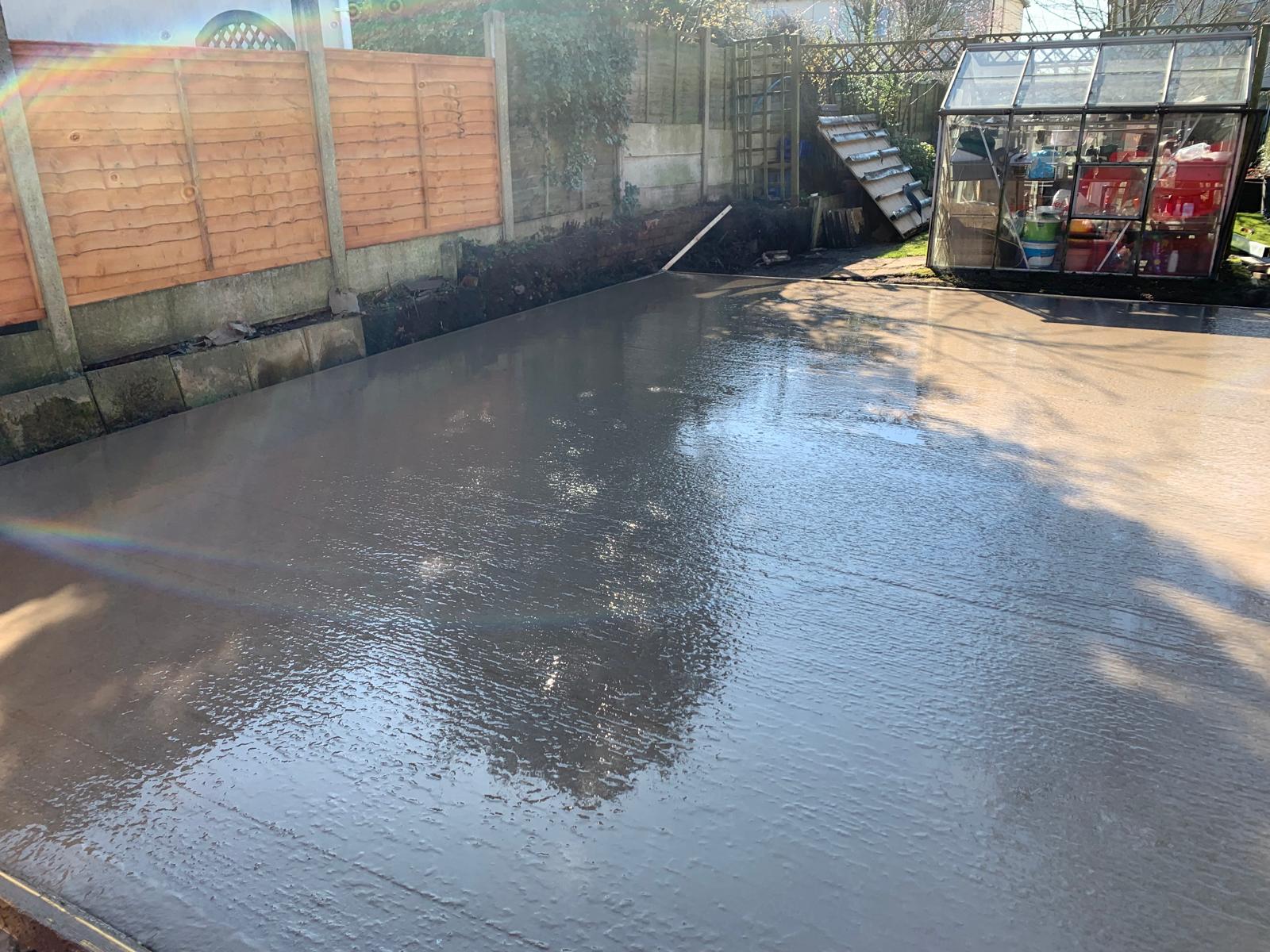 Concrete Base Installation